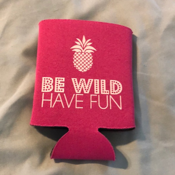 Be wild, have fun pineapple koozie - Picture 1 of 3
